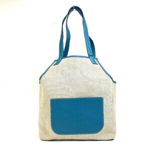 HERMES Blue Tote Bag